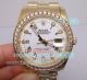 Replica Rolex Datejust White Diamond With Roman Face Gold Case Watch (1)_th.jpg